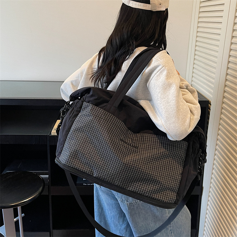 Bolsa de viaje de gran capacidad alta sensación de viaje bolsa de viaje bolsa de deportes de mujer bolsa de acondicionamiento corporativo bolsa de almacenamiento para hombres