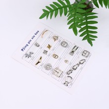 新款手工女鞋针扣开口针扣锌合金日字扣箱包服饰五金配件装饰扣