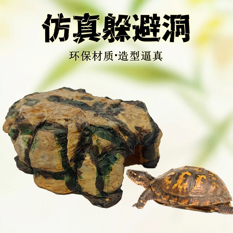 Venta directa de fábrica, simulación de mascotas para trepar, esquivar agujeros, peceras, paisajismo, artesanías de resina