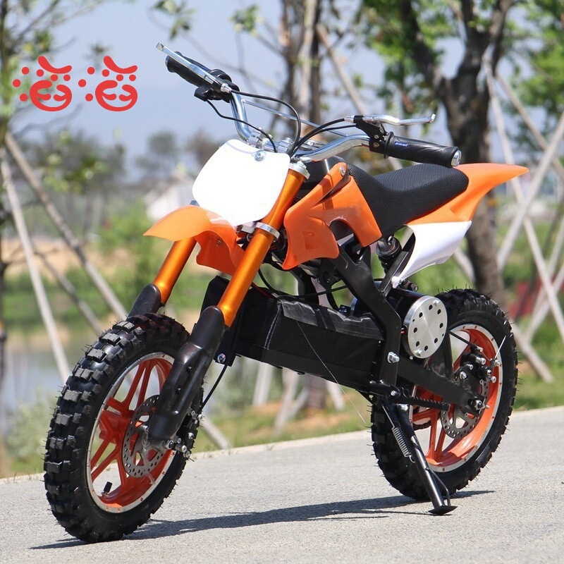 36V Electric Off-Road Vehicle Two-Wheeled Scooter Electric 500W Motorcycle Kidsren's Toy Mobility Bicycle Mountain