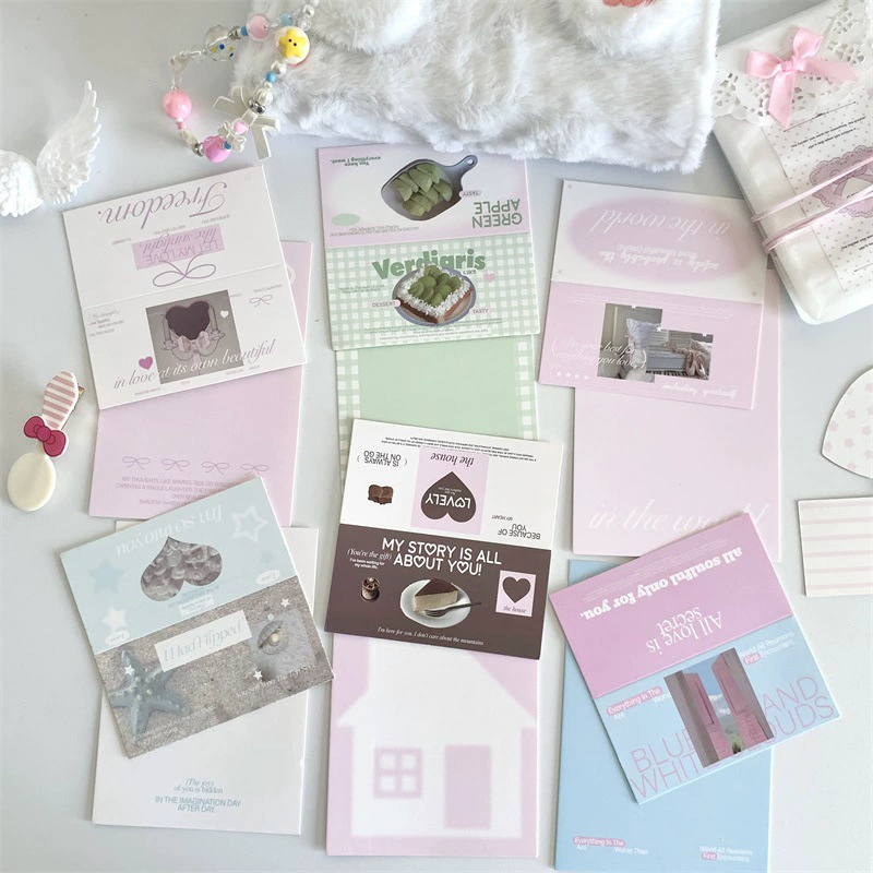 Ins Корейская карта с головой карты, задняя часть упаковки, корейская система упаковки, защита ювелирных изделий, выпечка подарка, упаковка карты