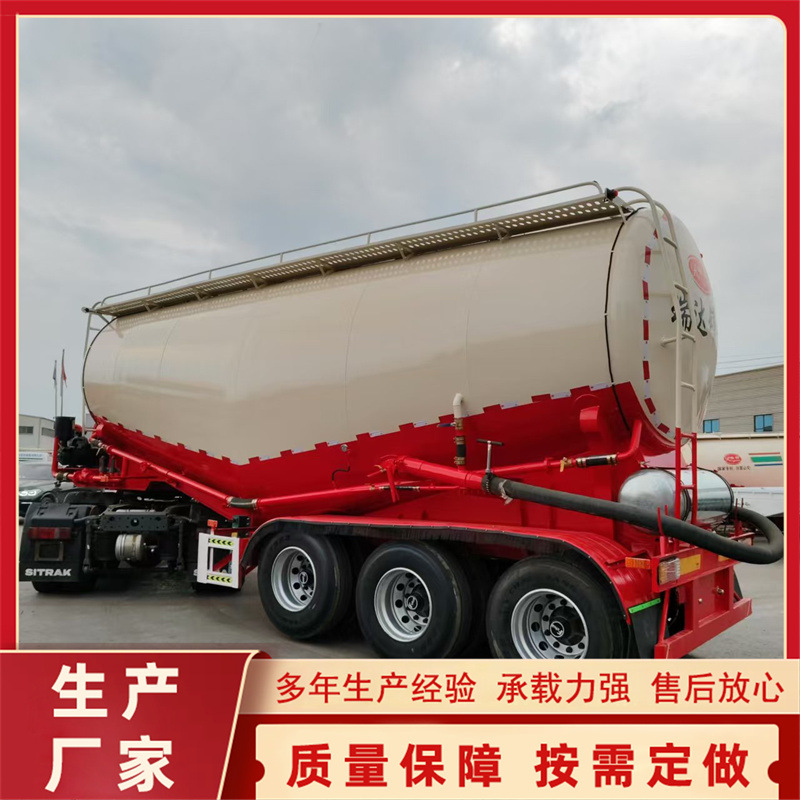 Export Sales of Bulk Cement Tankers, 50-Cubic Meter Powder Material Transporters, and Ash Powder Tankers