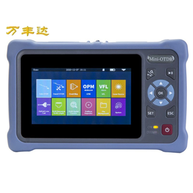【万丰达】otdr光时域反射仪tx4000光源光功红光合一网线线序查找