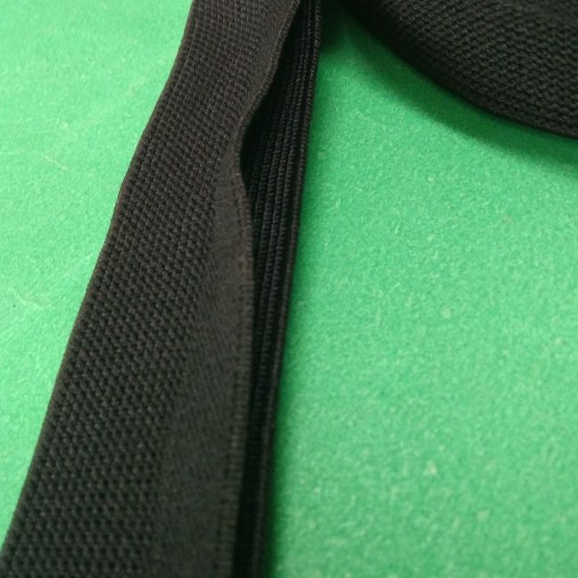 厂家批发松紧带 双纬双针双边橡筋带弹力带服饰辅料可印LOGO