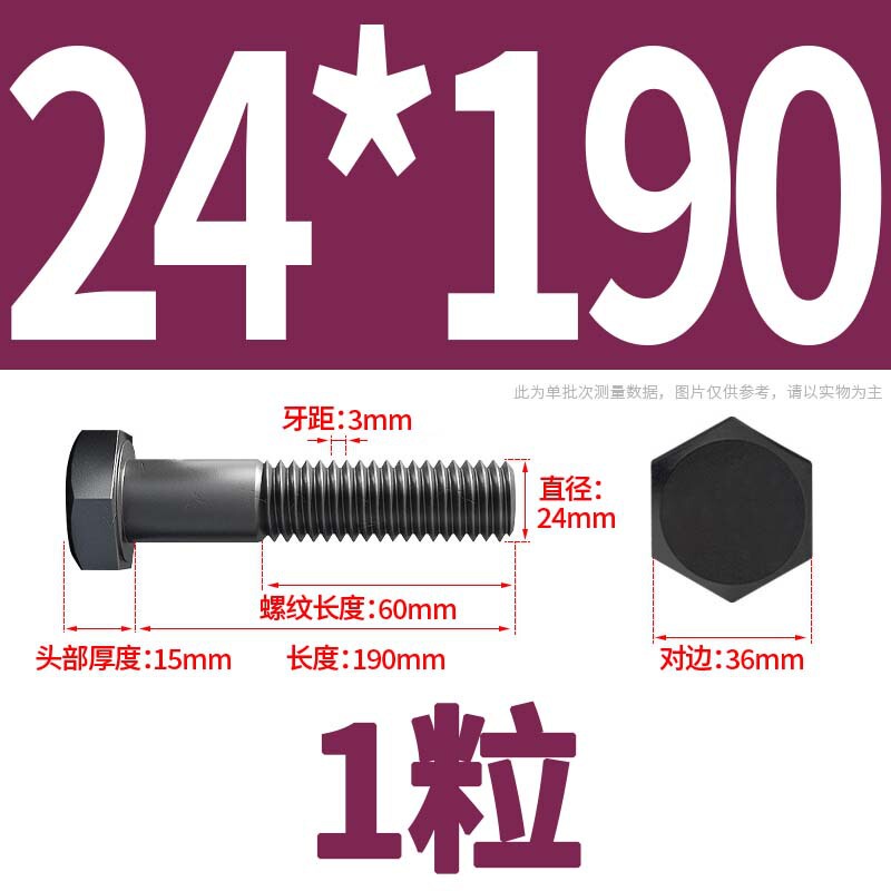 12.9級高強度外六角ねじナット大全延長ボルトねじM4M5M6M8-M24|undefined