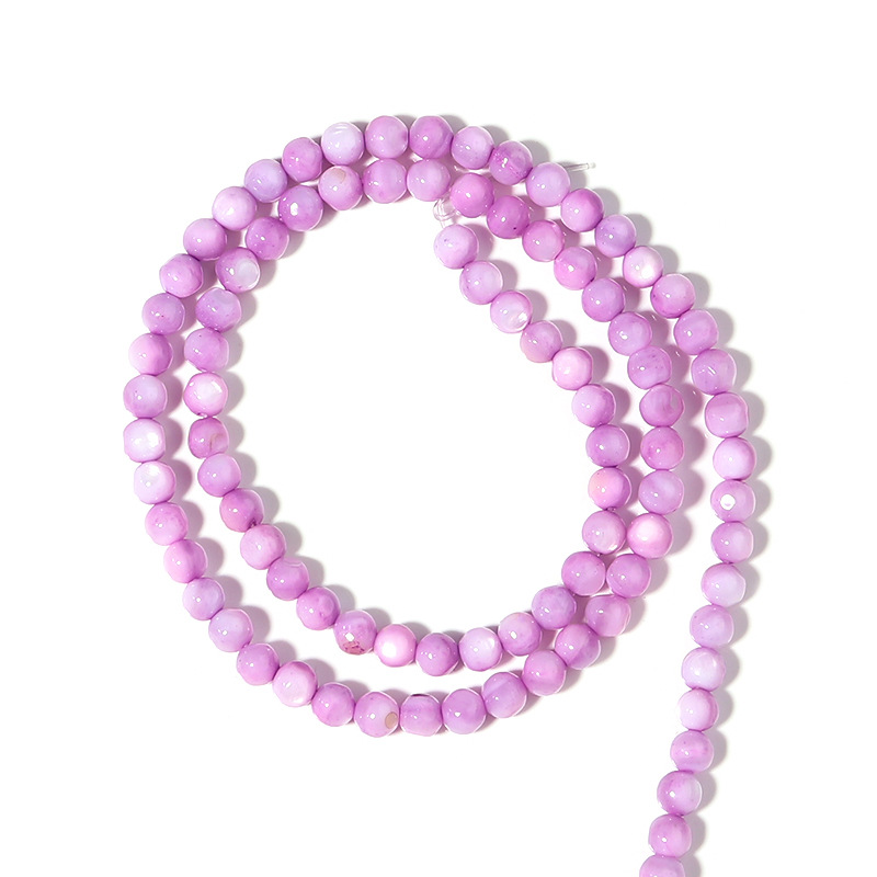 Fashion Gradient Color Shell Punching Jewelry Accessories 1 Piece