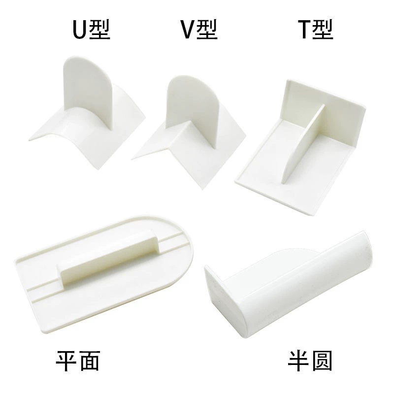 Plastic set, compact mold, fondant, 108 pieces