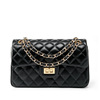 Leather chain, fashionable one-shoulder bag, phone bag, cowhide, Chanel style, genuine leather