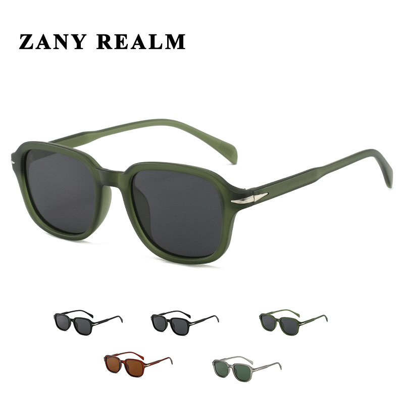 Fabricante de gafas de sol de caja cuadrada de moda transfronteriza europea y americana nuevo protector solar remache anti-ultravioleta gafas de sol modernas al por mayor