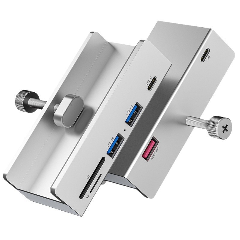Clip trasero usb3.0 con divisor de potencia expansión Dock Hub extensión uno a cuatro estación de acoplamiento externa