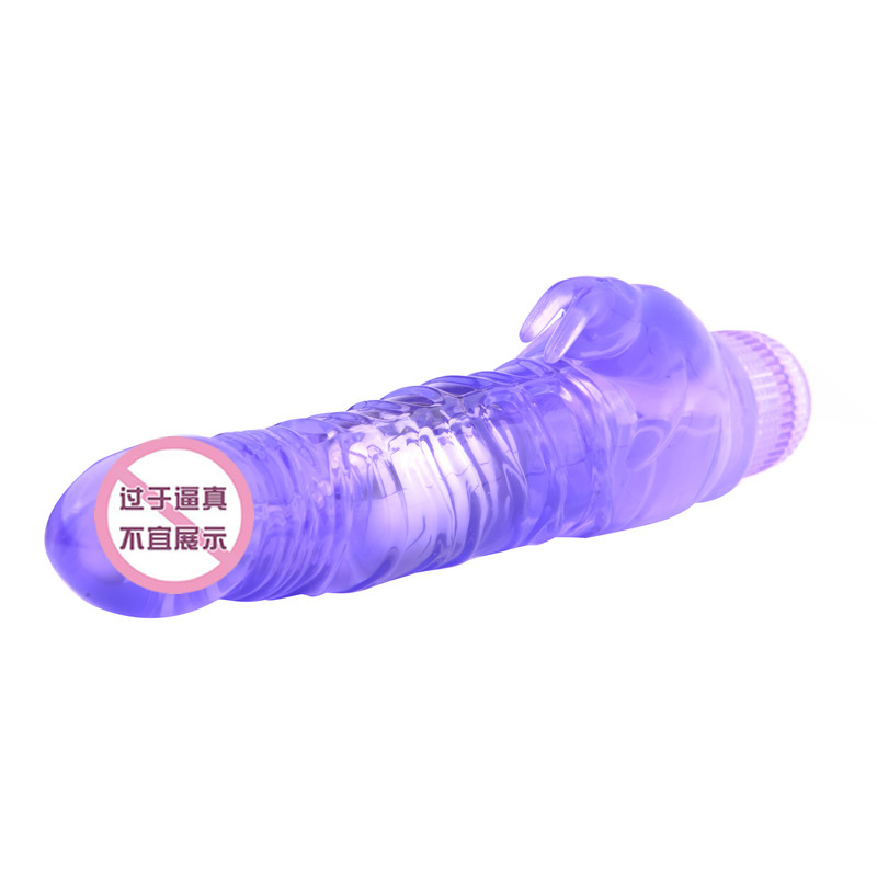 Jade Rabbit G-Spot Vibrator, Rose Red ABS Massage Stick for Adults — detail image 8