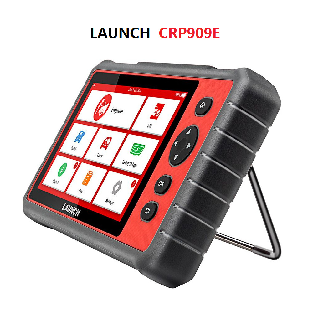 元征LAUNCHCRP909E汽车故障解码器诊断仪外贸版多语言支持