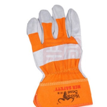 焊兽 11302 牛二层皮通用手套17&5