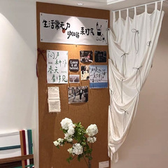 毛毡板墙贴自粘照片背景板卧室房间拍立得相片展示墙面装饰留言板