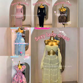 Wholesale Women Summer Dresses Fashion Ladies Clothing  现货