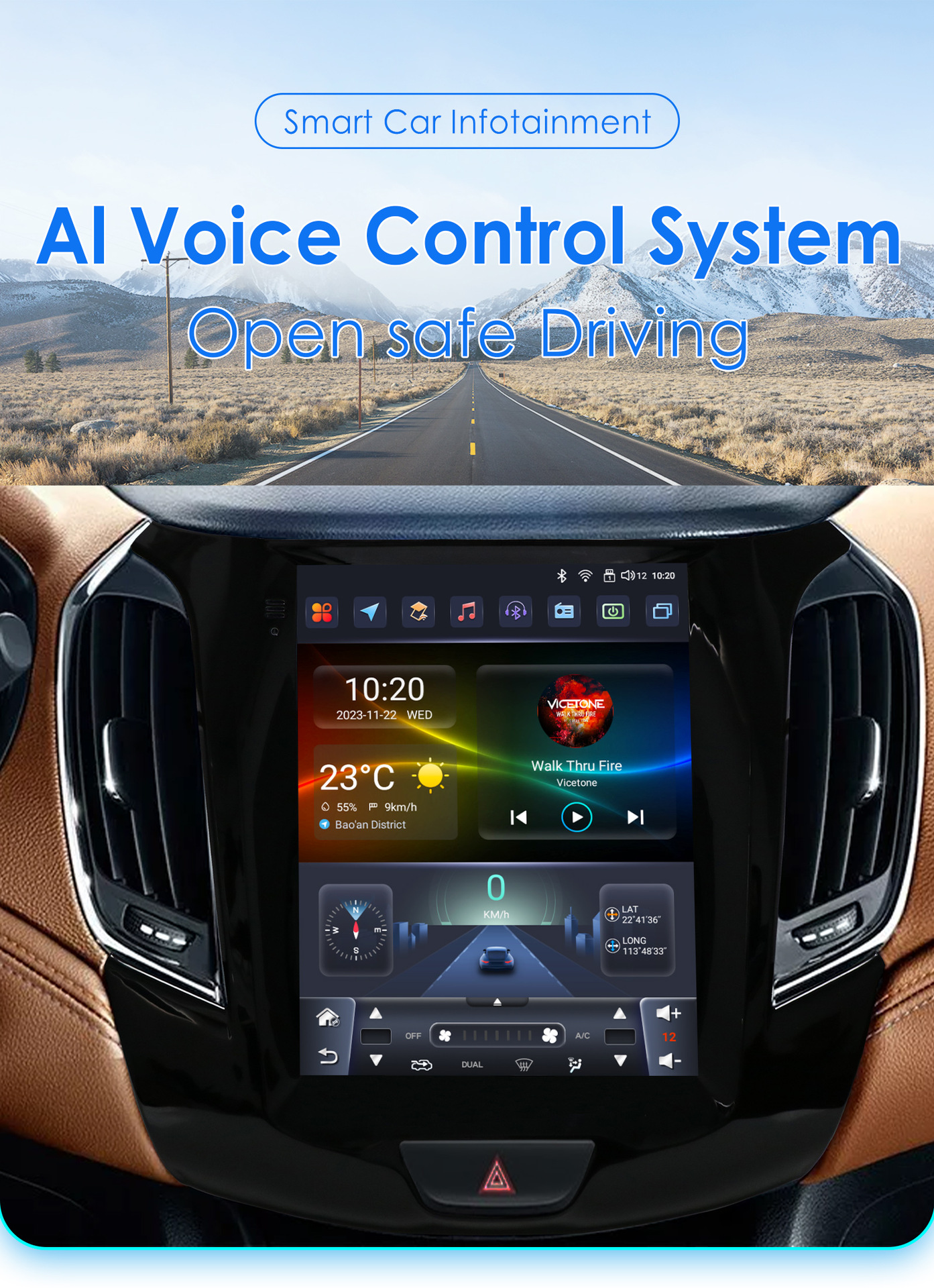 Suitable for Chevrolet Cruze Car Navigator 15-18 Models Cruze Android Smart Large Screen All-In-One Gps