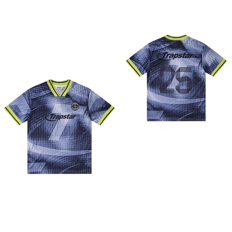 新作入荷 クロスボーダー貿易 Trapstar 高画質プリント 半袖ショートパンツセット 長袖|undefined