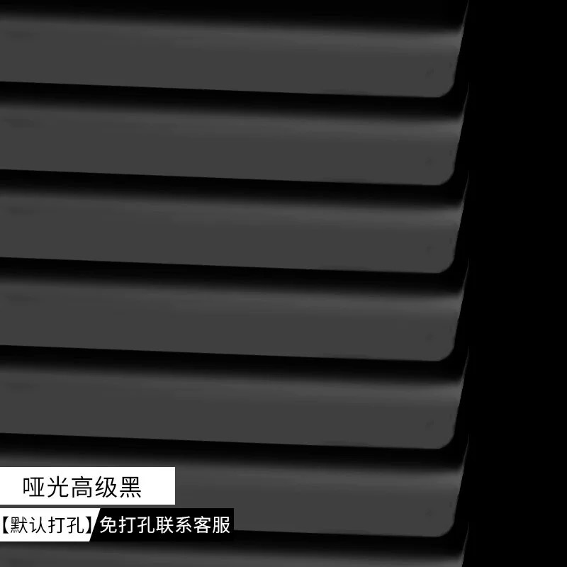 百叶窗帘卷拉式铝合金遮阳帘免打孔新款卫生间办公室厨房家用拉珠|undefined