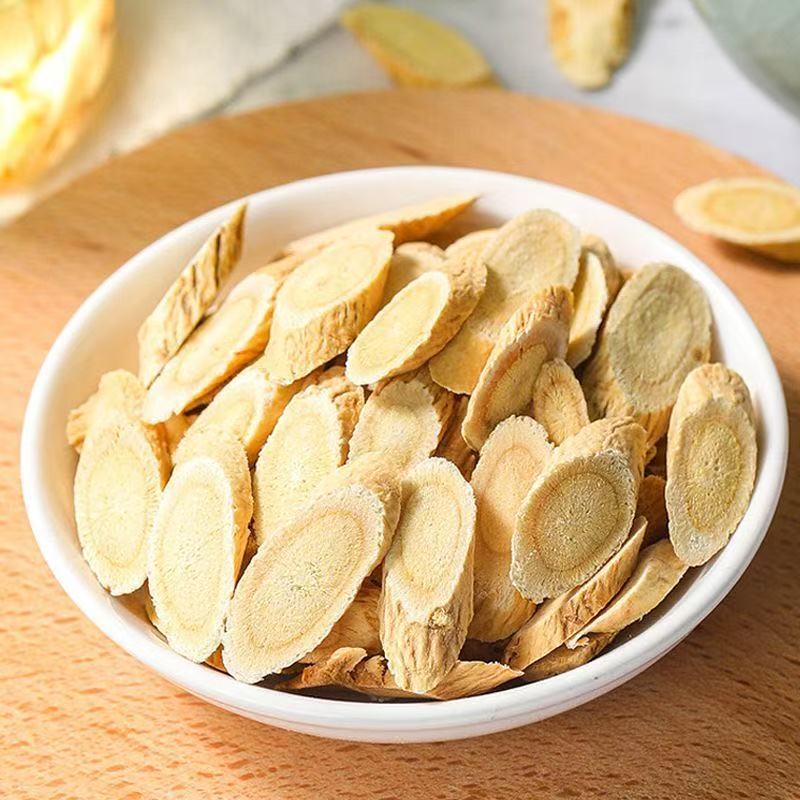 Huang Qi Powder Astragalus Root Fine Ground 500g Traditional Herbal Supplement in use