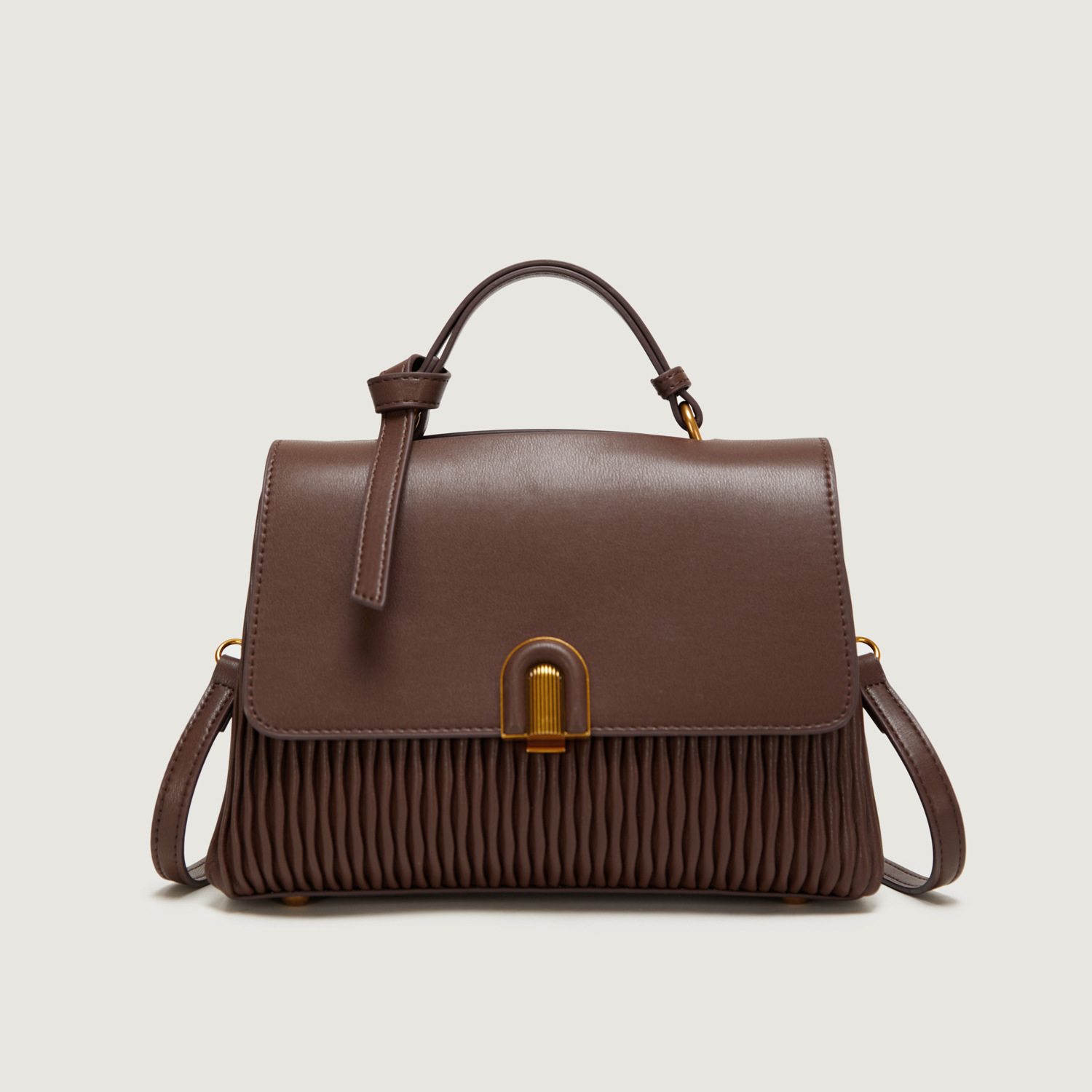 New Style Women's Handbag, Fashionable, Large Capacity, Soft Leather, Commuter Crossbody Bag_voghion.com