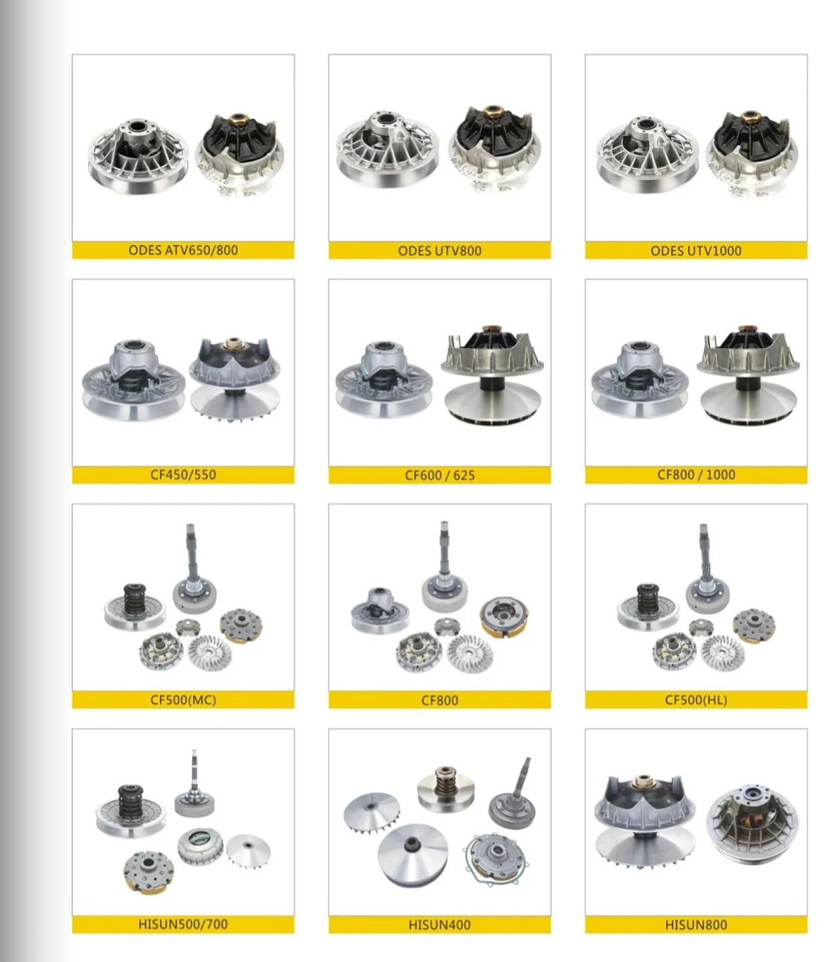 Qianjiang 1000 drive wheel QJ1000 209026770030 drive wheel Qianjiang 1000 UTV clutch