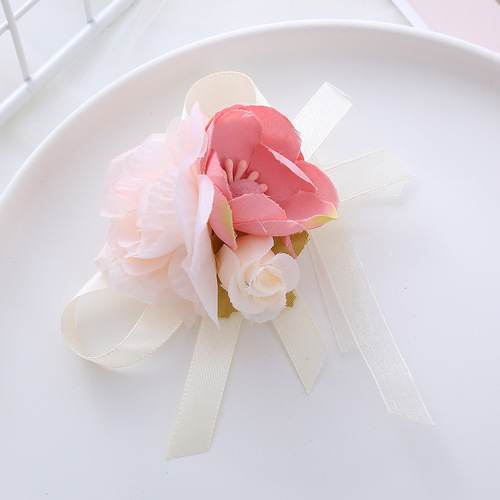 Cross-border new product forest-style super fairy original wedding bracelet photography photo accessory for women flower bride bridesmaid wrist flower