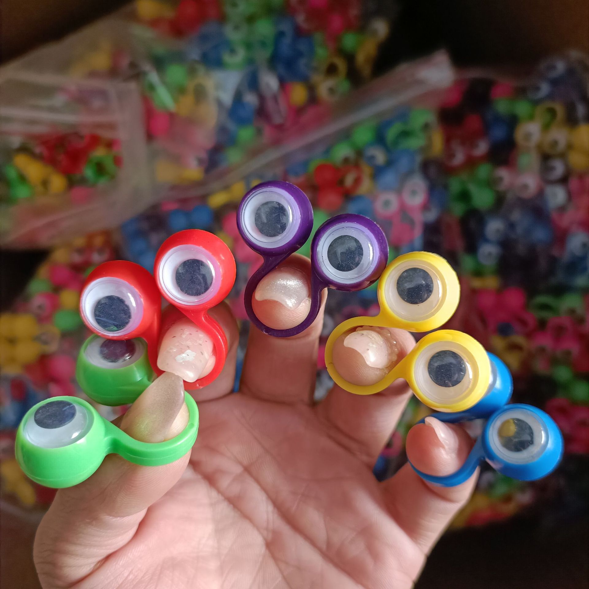 추천 라지 아이링 혼합 컬러 2.5g 3*3