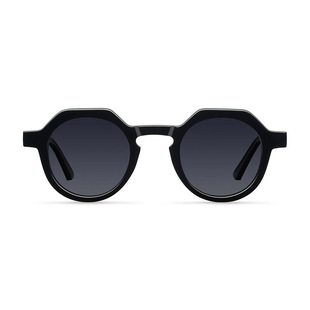 Uv400 Polarized Classy Retro Fashion Round New European and American Plate Sunglasses Sunglasses