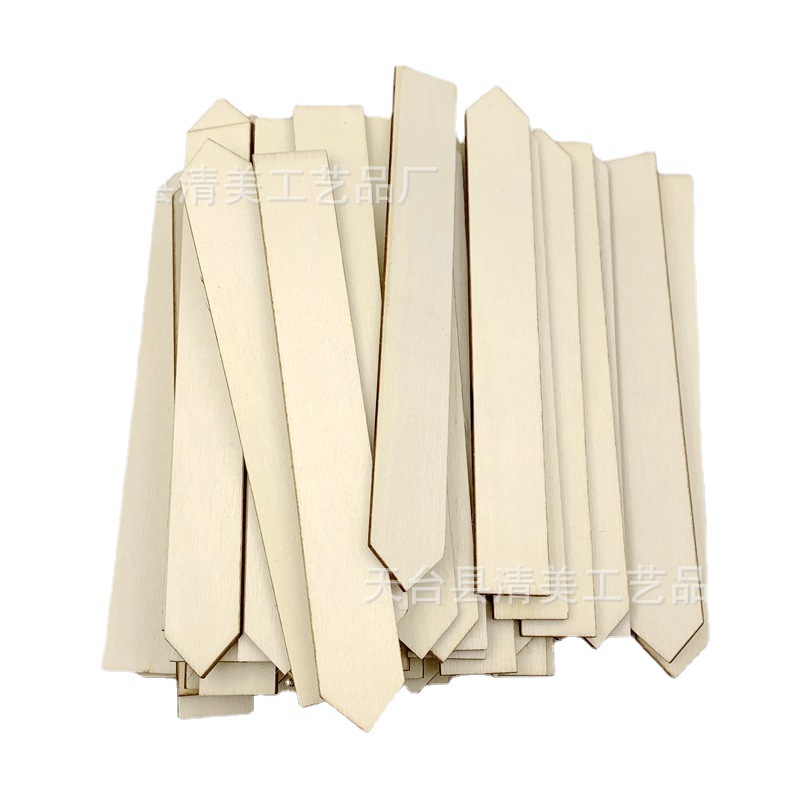 15*2cm palo de madera puntiagudo palo de madera larga artesanía decorativa de madera 50 piezas por paquete