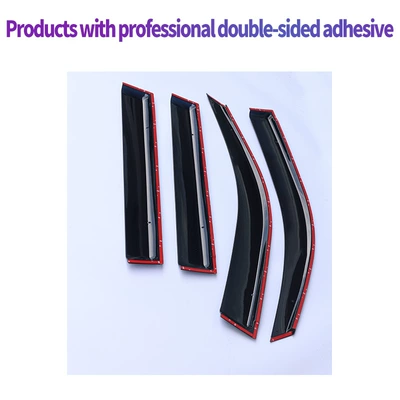 fj150 Window visors, Rain shield