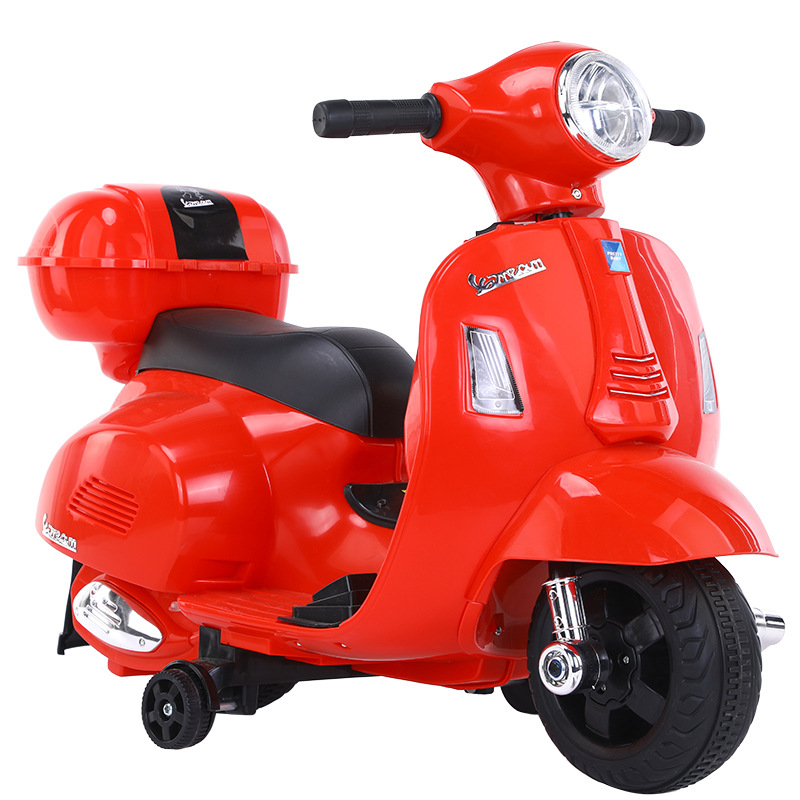 Niños motocicleta eléctrica triciclo de 1 - 4 años se puede sentar bebé coche de juguete recargable exportación de comercio exterior image 10