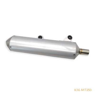 Motorcycle Parts Kews: Motorcycle exhaust pipe - k16-mt250-tail-section