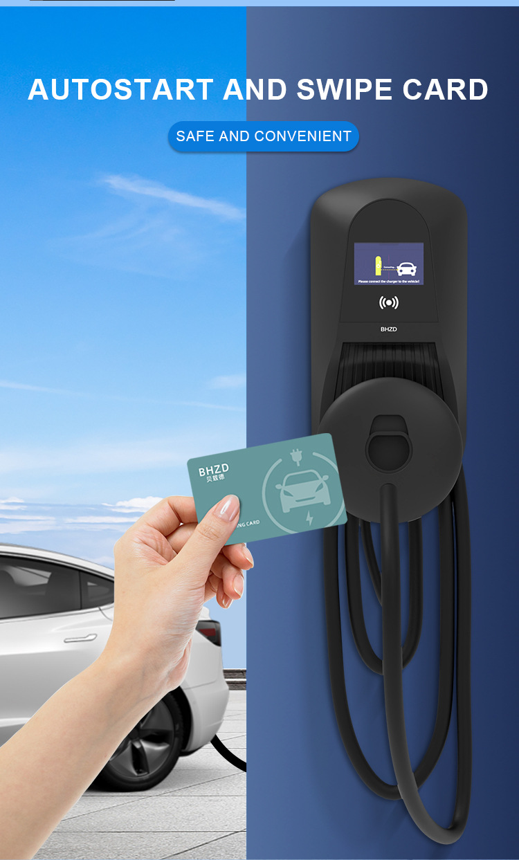 American Standard Ccs1 New Energy 11.5Kw Car Home Charging Pile Electric Charger Can Be Customized for Fast Charging and Flash Charging