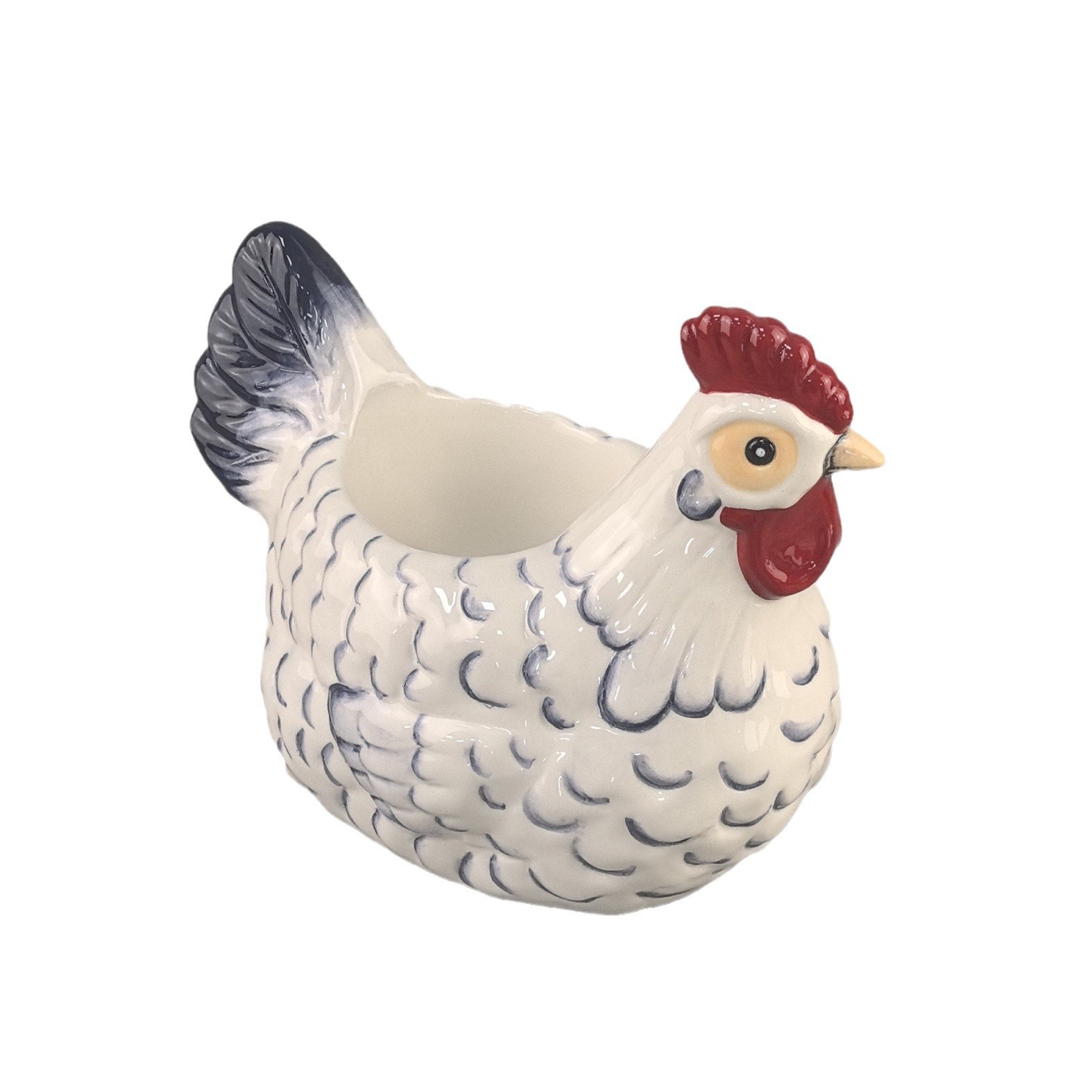 Adornos transfronterizos de frascos de cera de gallina de Pascua, adornos de jardín para el hogar, adornos creativos y característicos, adornos artísticos de gallina