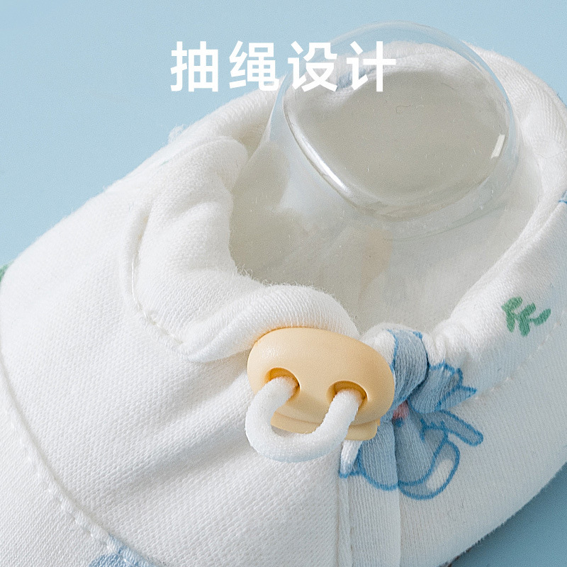 婴儿鞋0-3-12个月学步鞋秋冬季棉袜松紧扣步前鞋男女宝宝软底鞋子|undefined