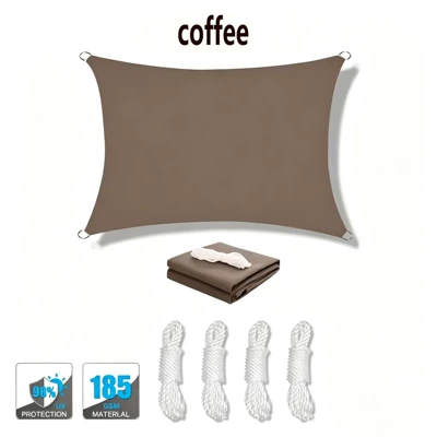 for garden and courtyard, Avtomobil yan çətirləri - coffee-2x2m