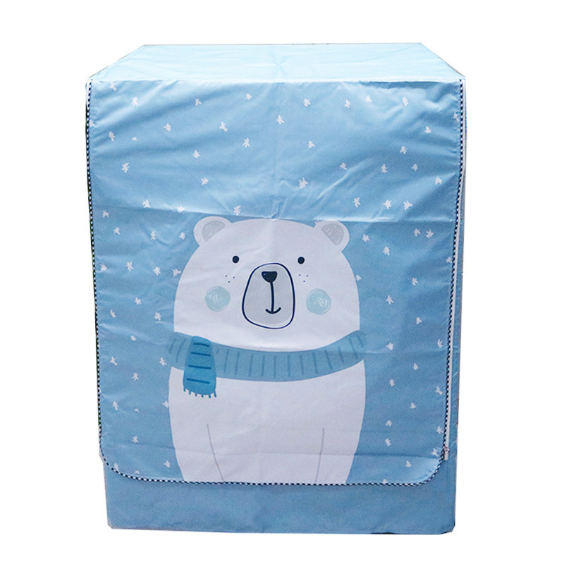 Drum washing machine cover waterproof sunscreen Midea Haier Little Swan automatic universal dust-proof sunshade protective cover