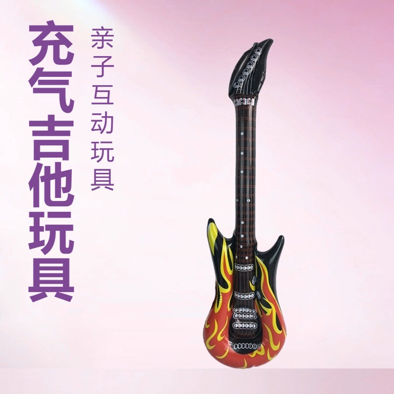 Inflatable musical instruments