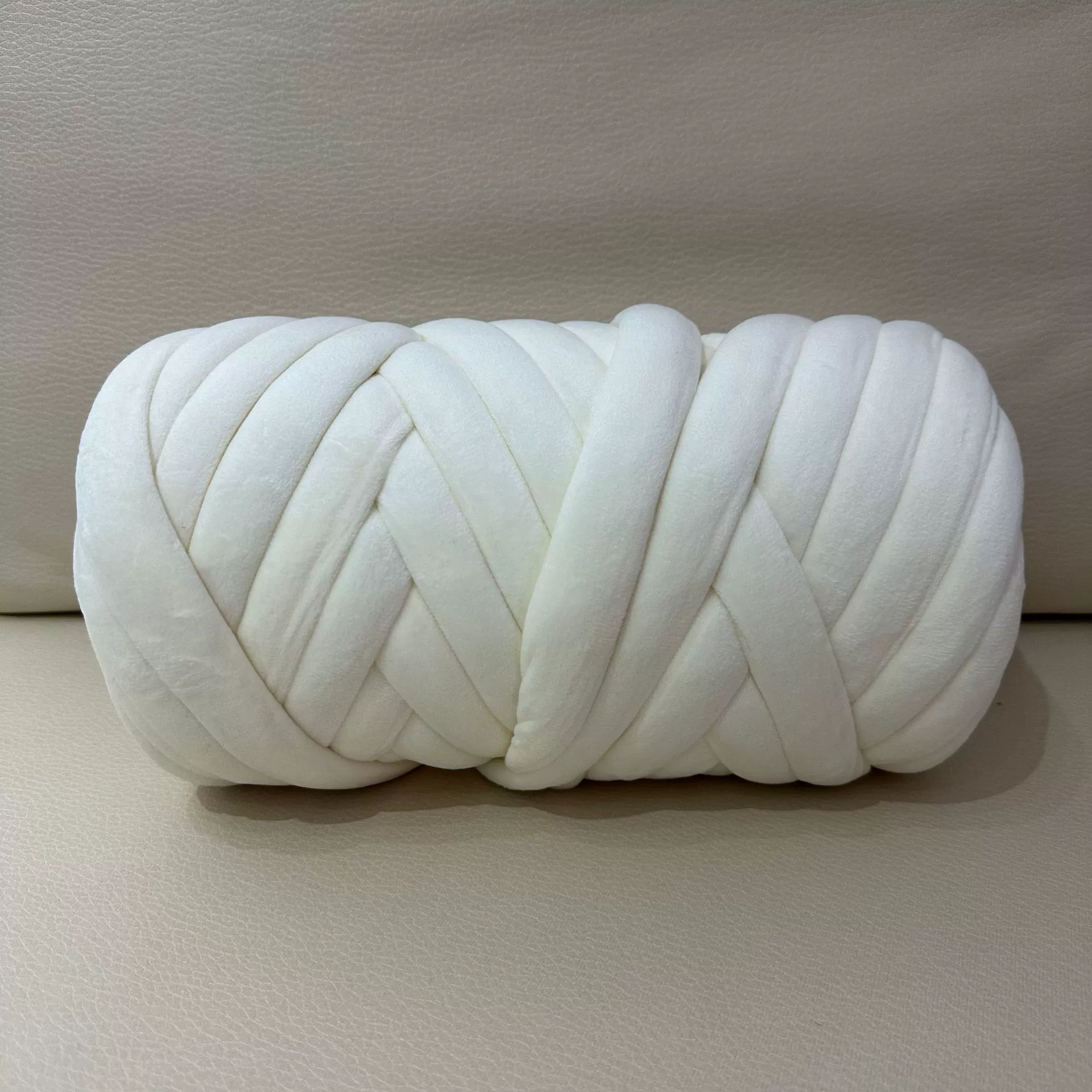 Кускай DIY пряжа для пледа, бархатное литьё хлопок, 1 кг (≈60 м), толщина 2,5 см