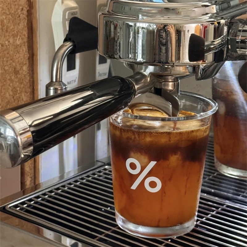 ins风玻璃咖啡杯美式杯子百分号家用水杯牛奶杯小众高级感饮料杯|undefined
