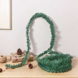 Zechen Cross-Border 5.5m Christmas Grass Rattan Can Be Shaped at Will Christmas Decorations