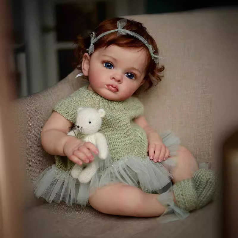 Muñeca Reborn NPK de 23 Pulgadas, Realista, de Alta Calidad, para Comercio Electrónico Transfronterizo