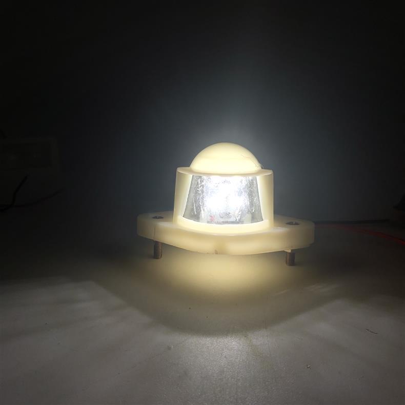 Truck Led Rear License Plate Light 24V Waterproof Super Bright Modified License Plate Light Van Truck High Brightness License Plate Light External