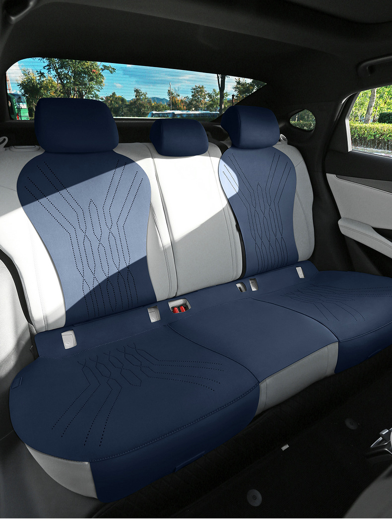Suitable for Seal 06Dmi Car Seat Cushion Suede Leather Four-Season Universal Seat Cover Breathable Anti-Slip Seat Cushion Seat Cover