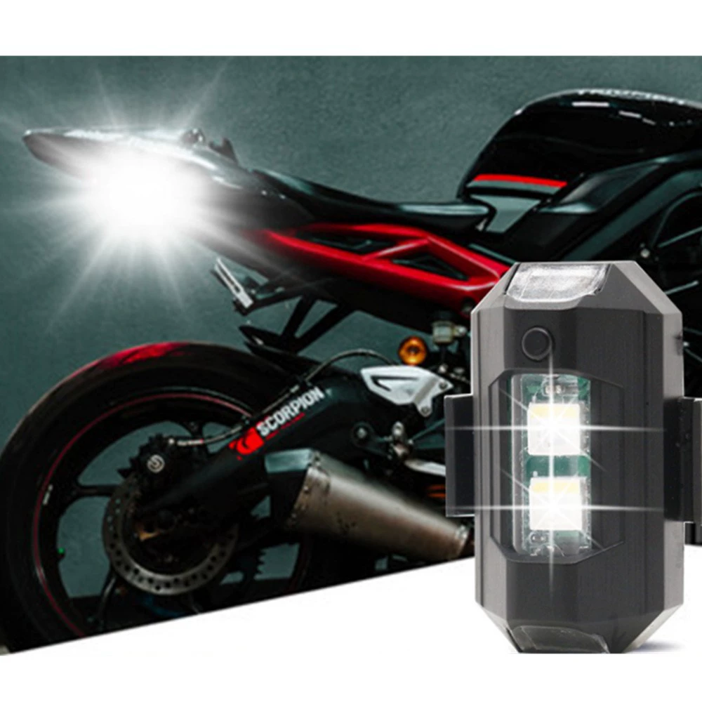 Магнитные зарядные огни самолета семицветные пилотные огни дрона модифицированные ночные огни мотоцикла вспышки сигнальные огни