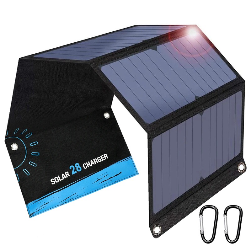 Portable Solar Panel 28W High Power high quality Waterproof Foldable Outdoor Battery Charger Portable Solar Panel 28W High Power high quality Waterproof Foldable Outdoor Battery Charger
