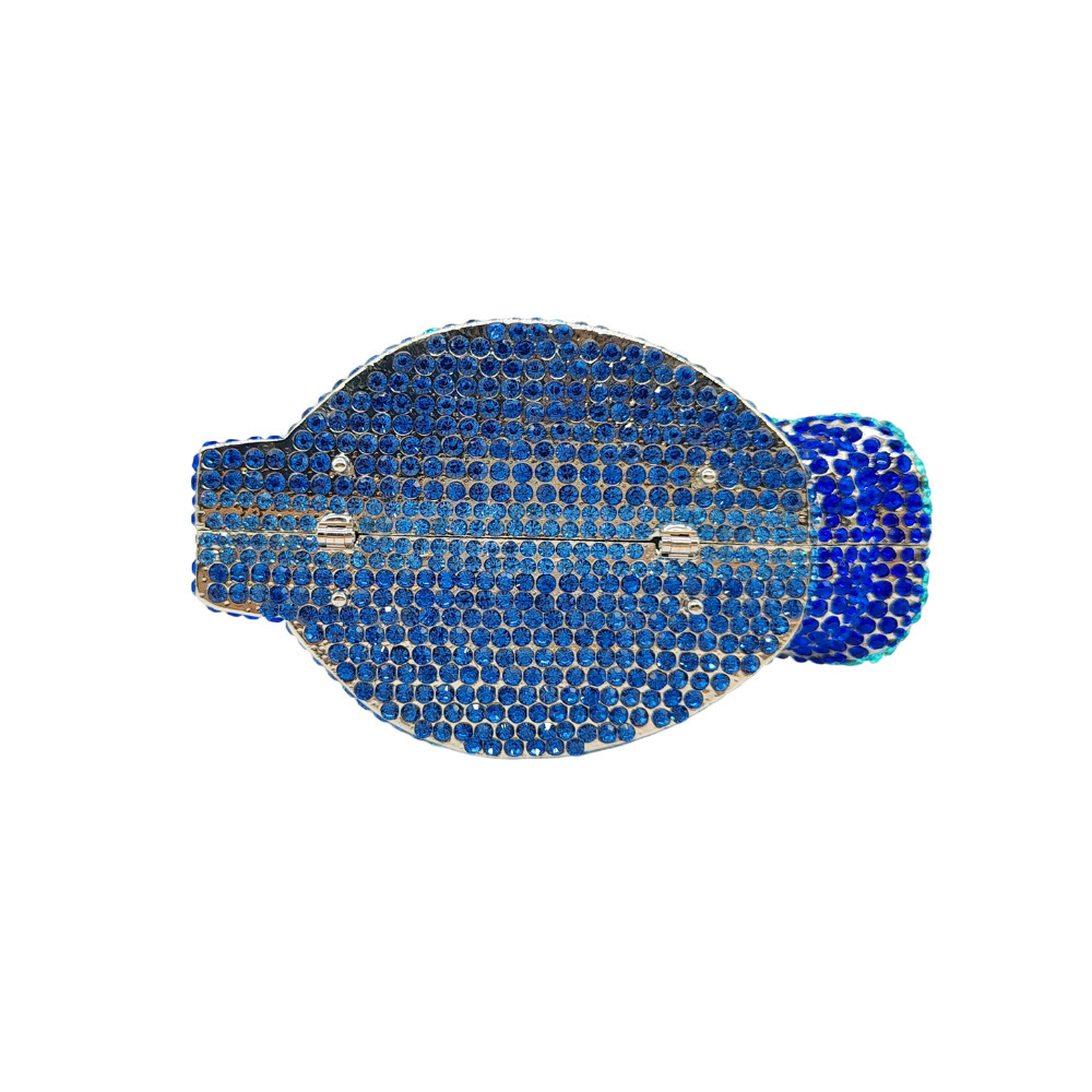 HorseZebrastonebag suministro transfronterizo cebra diamantes bolsa de cena animal lleno de diamantes bolsa de mano de lujo ligero
