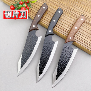 Forged Hammer Pattern Knife, Special Dividing Knife, Butcher Knife, Ultra-sharp Vegetable Cutting, Meat Cleaver, Pig Killing Knife