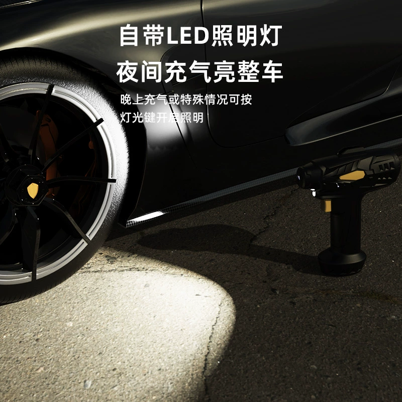 Air pump, handheld tires, wireless inflatable electric bike, electric car, new collection