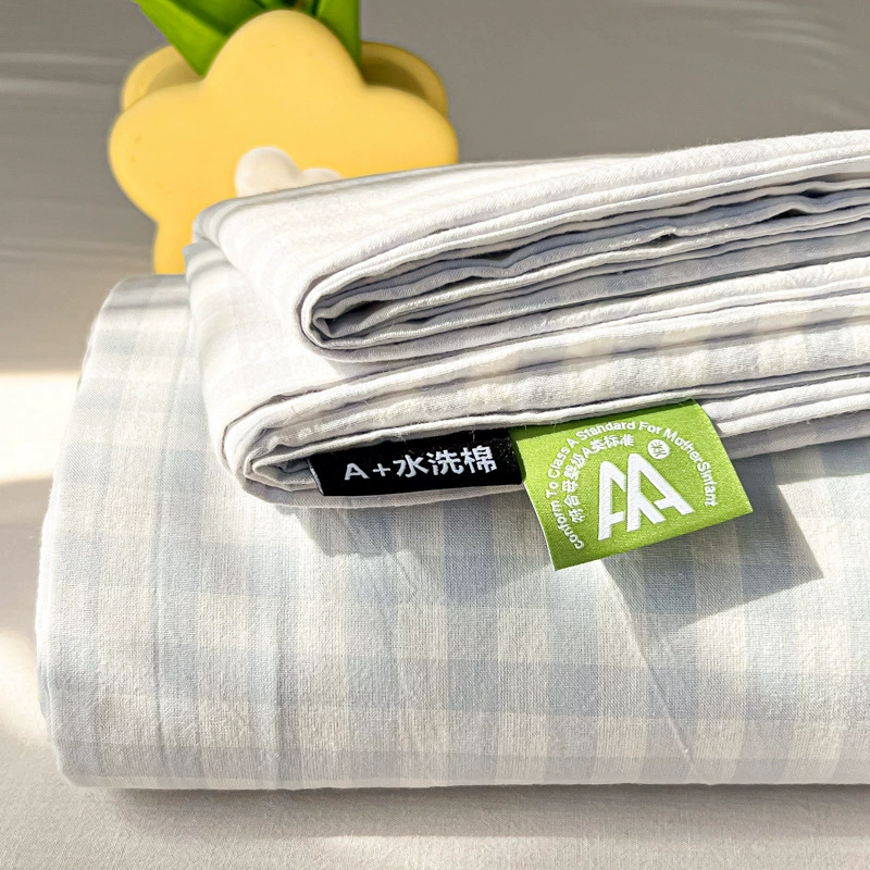 3-Piece Cotton Bedding Set, Mother & Baby / Elementary Students — Pillowcase + Sheet, Multiple Patterns